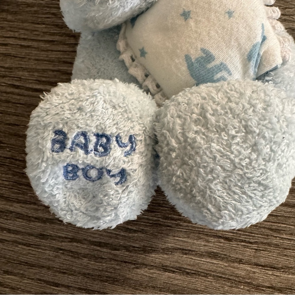 TY Beanie BABY BOY the Bear with PJ hat & Pillow 6.5”  2006 - Picture 4 of 9